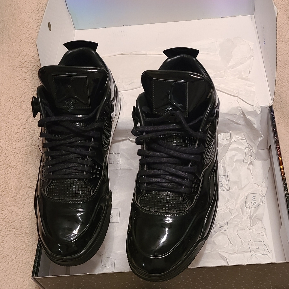 Jordan Retro 4 11lab4 Black